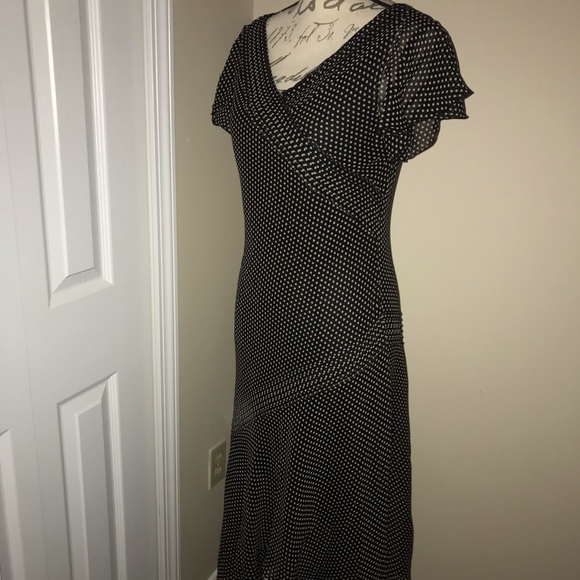 Adrianna Papell black dress size 6. - Picture 3 of 5